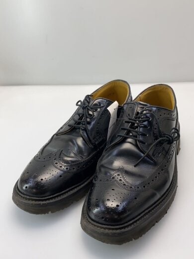商品画像：ウイングチップ/ドレスシューズ/25cm/BLK/レザー/2589 2