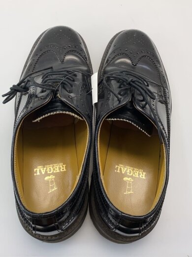 商品画像：ウイングチップ/ドレスシューズ/25cm/BLK/レザー/2589 3