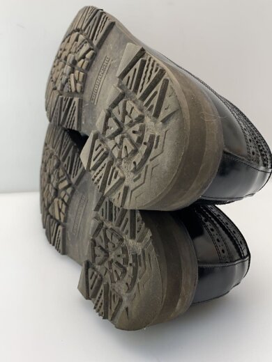 商品画像：ウイングチップ/ドレスシューズ/25cm/BLK/レザー/2589 4