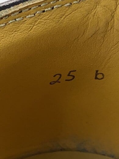 商品画像：ウイングチップ/ドレスシューズ/25cm/BLK/レザー/2589 5