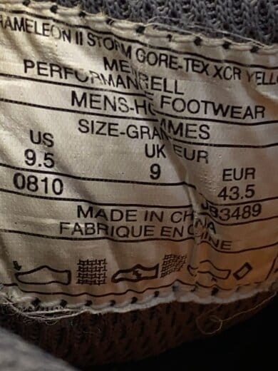 商品画像：CHAMELEON II STORM GTX XCR/US9.5/YLW/ポリエステル/J83489 5