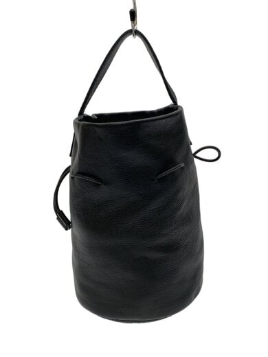 商品画像：ワンハンドル/ハンドバッグ/レザー/BLK 1