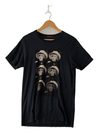 商品画像：BRIAN JONES FACE/フォトプリントTシャツ/M/コットン/BLK/06182ct06/日本製 1