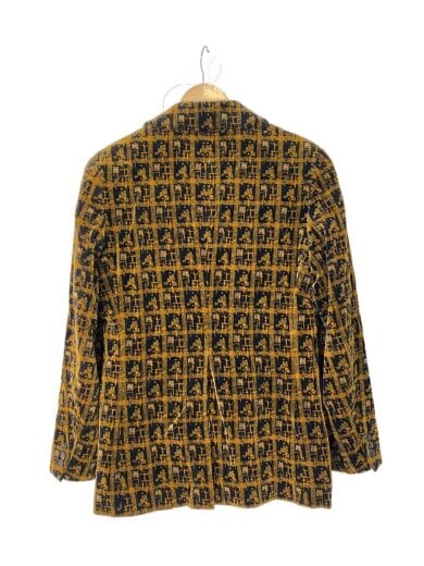 商品画像：01AW/サイケ期/セットアップ/ジャケット/スラックス/アーカイブ/M/YLW/総柄/PC-J044 2