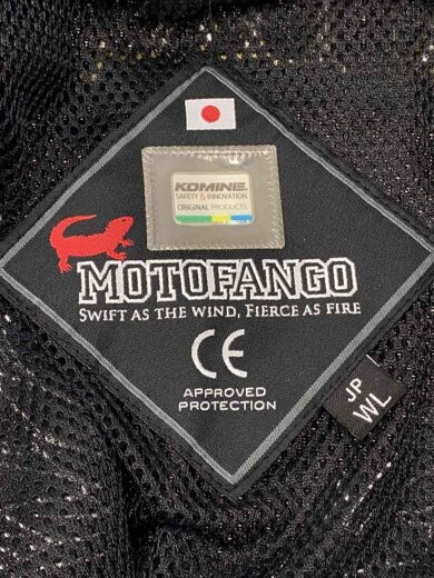 商品画像：MOTOFANGO/ジャケット/L/ポリエステル/BLK/17-003 3