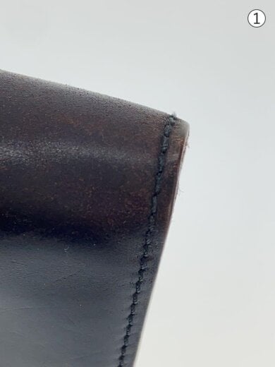 商品画像：長財布/馬革/BLK/無地/メンズ/0057192-10// 7