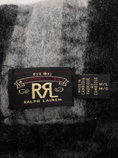 商品画像：ポンチョ/M/ウール/グレー/総柄/0200040039// 3