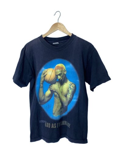 商品画像：Tシャツ/M/コットン/BLK 1
