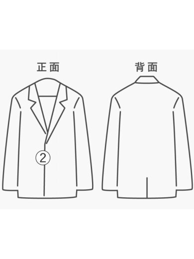 商品画像：ピーコート/--/--/BLK/740N// 7