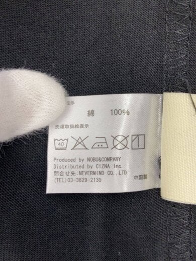 商品画像：Tシャツ/L/コットン/BLK/LTV-603// 5