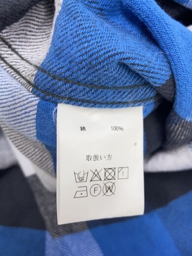 商品画像：ネルシャツ/16/コットン/BLU/チェック 4