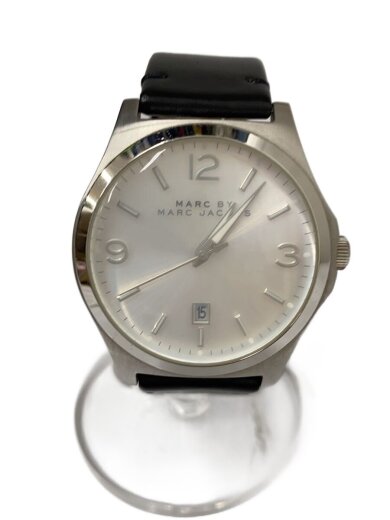 商品画像：クォーツ腕時計/アナログ/レザー/WHT/BLK/mbm5040 1