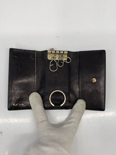 商品画像：キーケース/レザー/BLK/メンズ 4