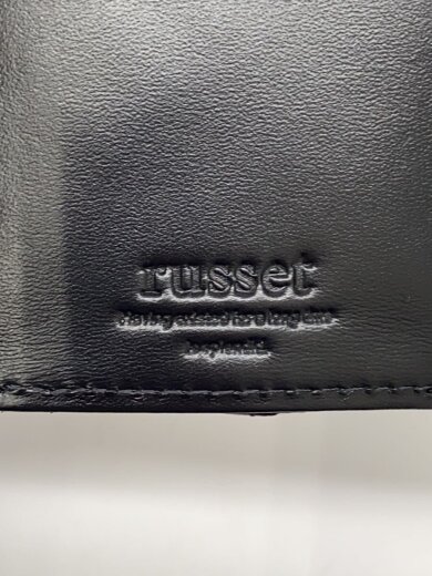 商品画像：3つ折り財布/レザー/BLK/レディース 3