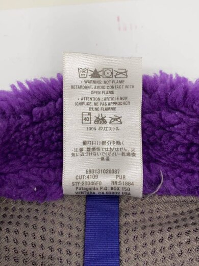 商品画像：フリースジャケット/XS/ポリエステル/PUP/無地/23046F0 5