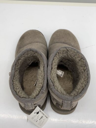 商品画像：ショートブーツ/23cm/GRY/スウェード/f19012km 3