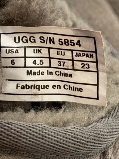 商品画像：ショートブーツ/23cm/GRY/スウェード/f19012km 5