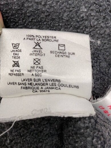 商品画像：フリースジャケット/L/ポリエステル/GRY 8