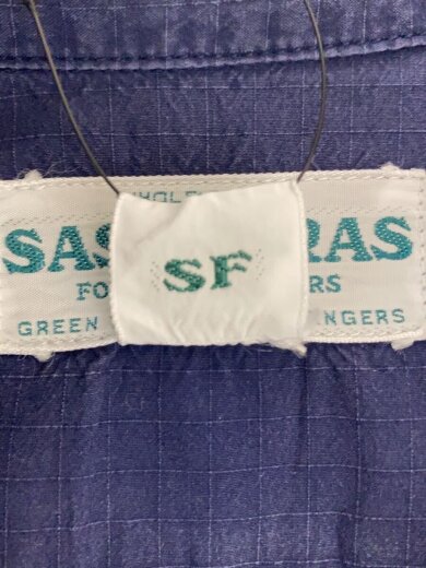 商品画像：長袖シャツ/M/コットン/BLU 4