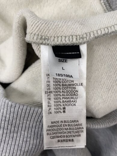 商品画像：パーカー/L/コットン/GRY 4