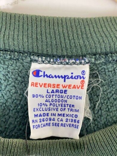 商品画像：スウェット/L/コットン/GRN 3