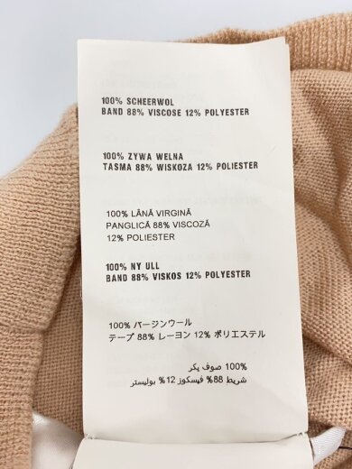 商品画像：半袖カットソー/36/ウール/PNK/無地// 5