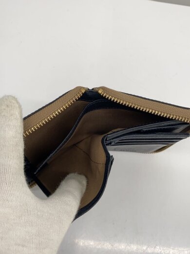 商品画像：2つ折り財布/レザー/NVY/メンズ 6