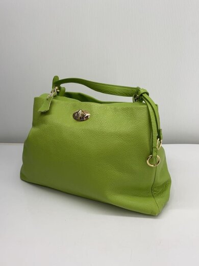 商品画像：borse in pelle /トートバッグ/レザー/GRN 2