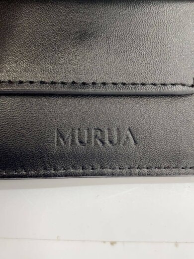 商品画像：2つ折り財布/PVC/BLK/レディース 3