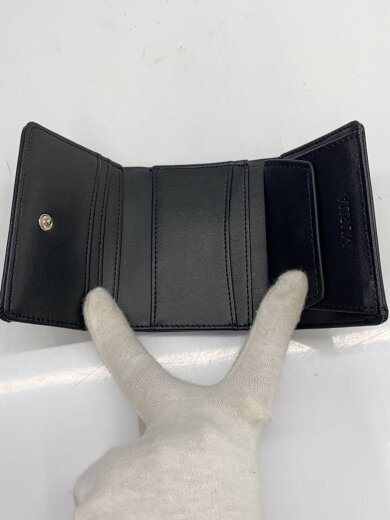 商品画像：2つ折り財布/PVC/BLK/レディース 4