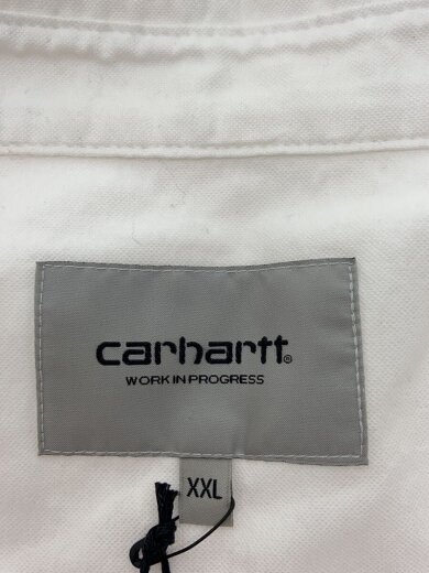 画像：Carhartt長袖シャツ/XXL/コットン/WHT/無地//3