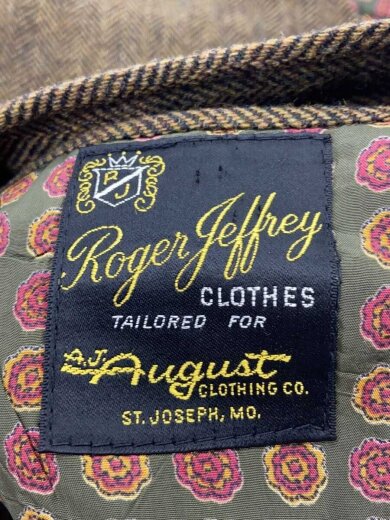 商品画像：Roger Jeffrey/セットアップ/--/ウール/BRW// 3