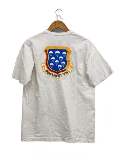 商品画像：Tシャツ/S/コットン/WHT/無地 2