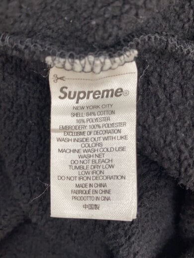 商品画像：ジップパーカー/XXL/コットン/BLK 5