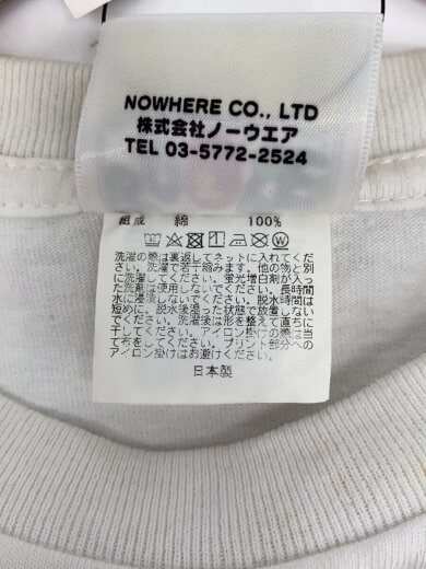 商品画像：Tシャツ/M/コットン/WHT 5