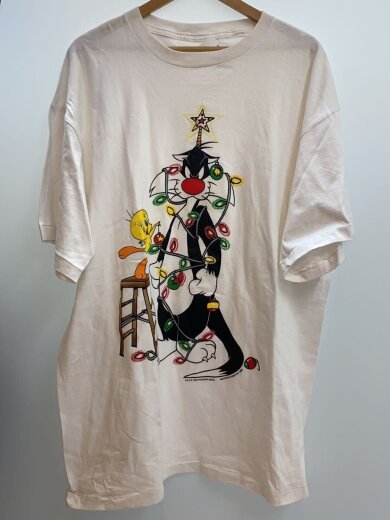 商品画像：Tシャツ/--/コットン/WHT/無地 1