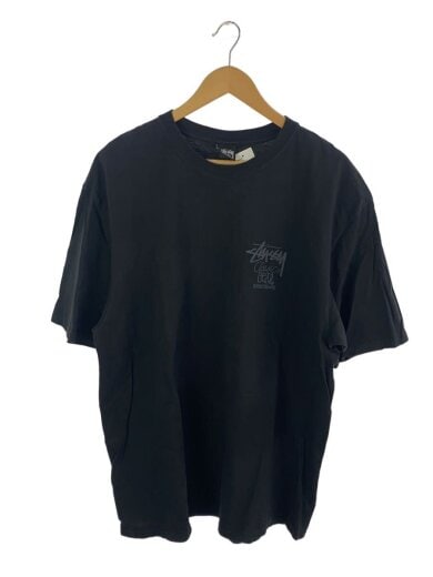 商品画像：Tシャツ/XL/コットン/ブラック/無地 1