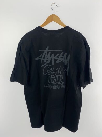 商品画像：Tシャツ/XL/コットン/ブラック/無地 2