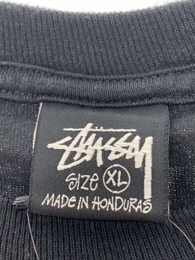 商品画像：Tシャツ/XL/コットン/ブラック/無地 3