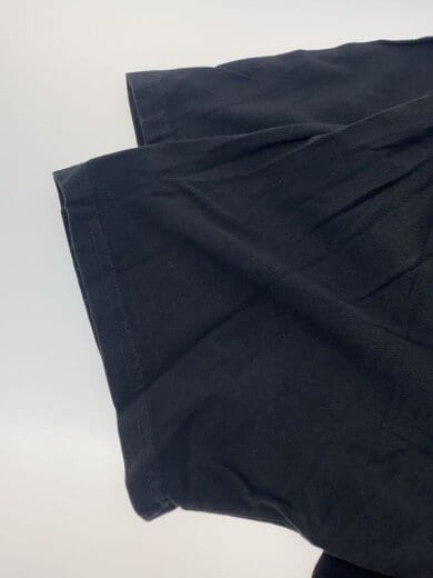 商品画像：Tシャツ/XL/コットン/ブラック/無地 5