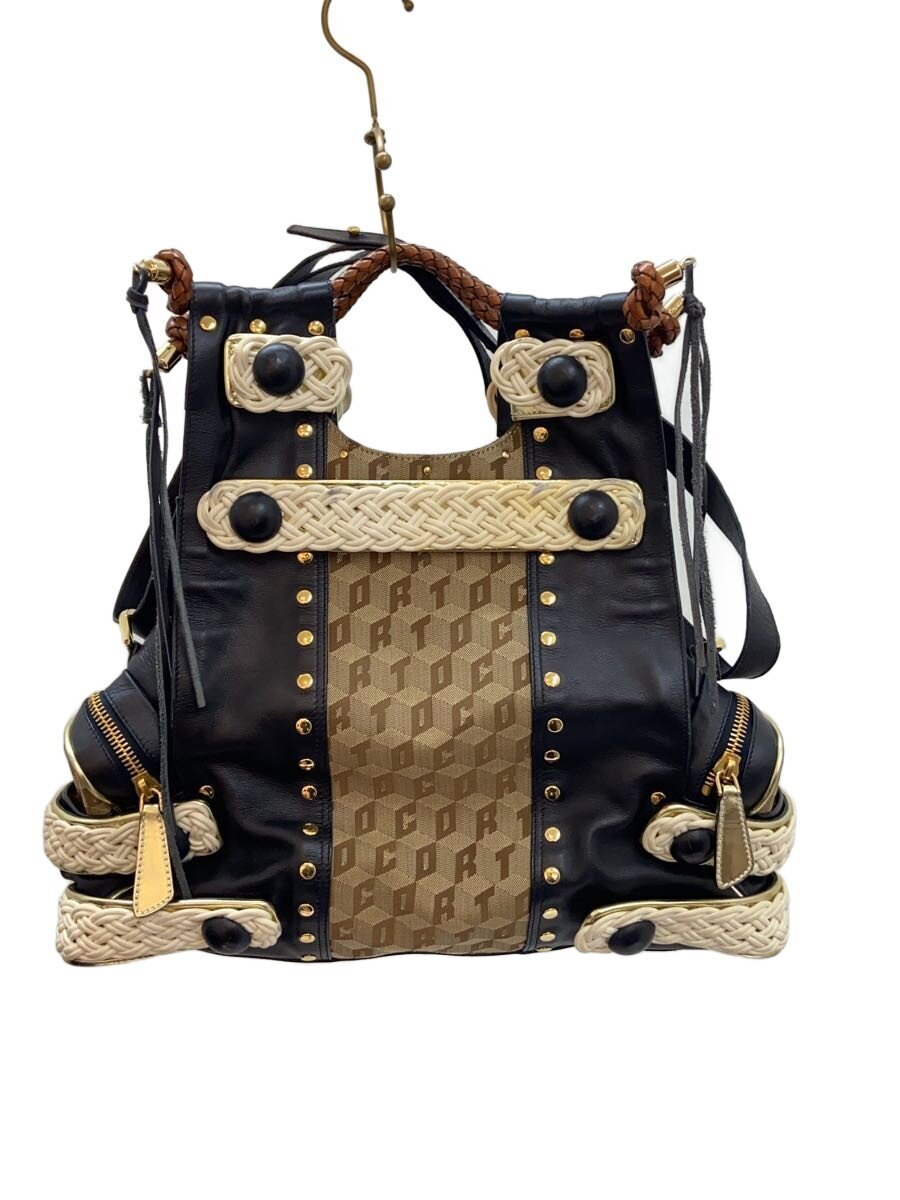 Corto Moltedo / PRISCILLA/ショルダーバッグ/レザー/ブラック