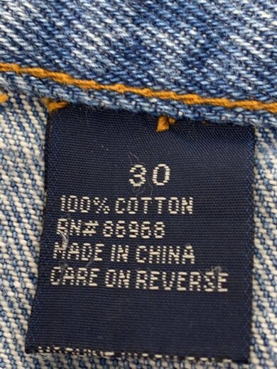 商品画像：MICHAEL JORDAN JEANS/ショートパンツ/30/デニム/インディゴ/無地 5