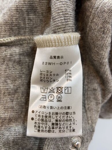 商品画像：長袖ワンピース/--/レーヨン/グレー/22WH-OP01 4