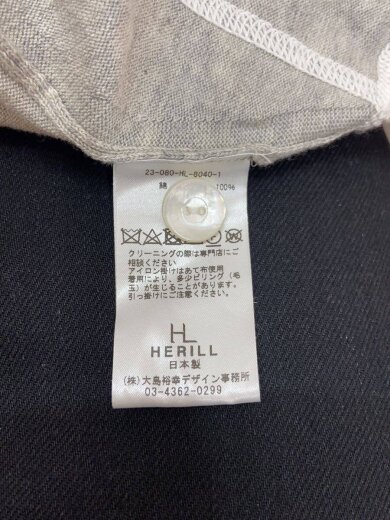 商品画像：Suvincotton Sweatcardig/0/コットン/グレー/23-080-HL-8040-1 3