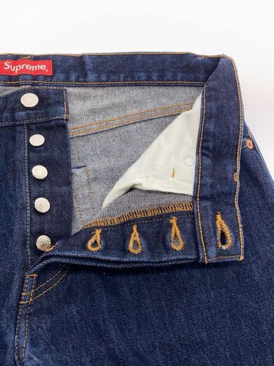 商品画像：ボトム/34/コットン/インディゴ/無地 3