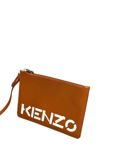 商品画像：セカンドバッグ/--/オレンジ/プリント 2