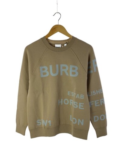 商品画像：ホースフェリーニット/S/ウール/ベージュ/無地/8040224 1