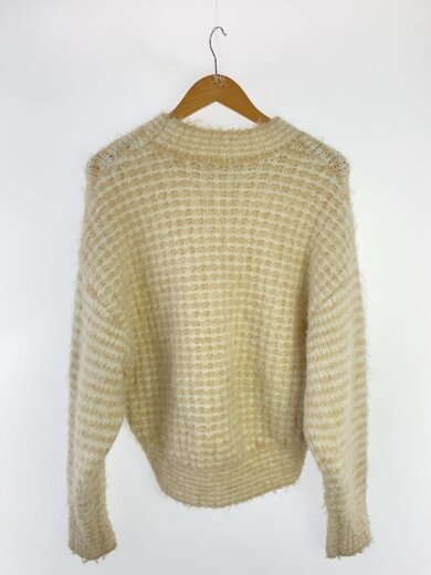 商品画像：ニット・セーター(厚手)/--/ウール/BEG/ボーダー 2