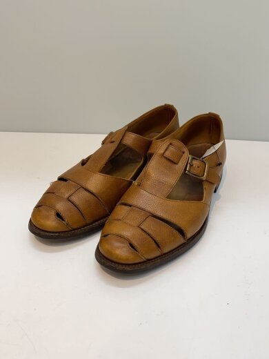 商品画像：FISHERMAN/使用感、ソール減り有/ドレスシューズ/UK9/ブラウン/レザー 2