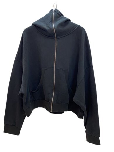 商品画像：FULL ZIP/ジップパーカー/L/コットン/ブラック/ES2106 1